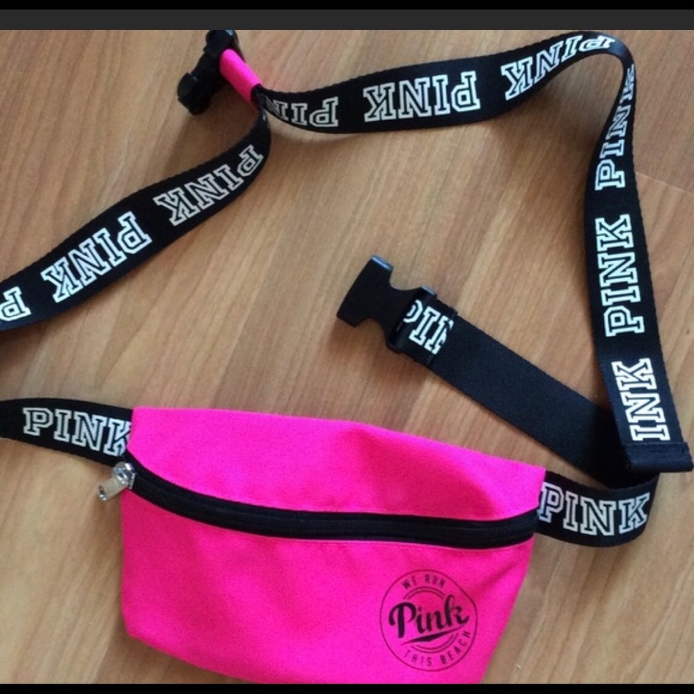 Pink Victoria Secret fanny pack Rare New